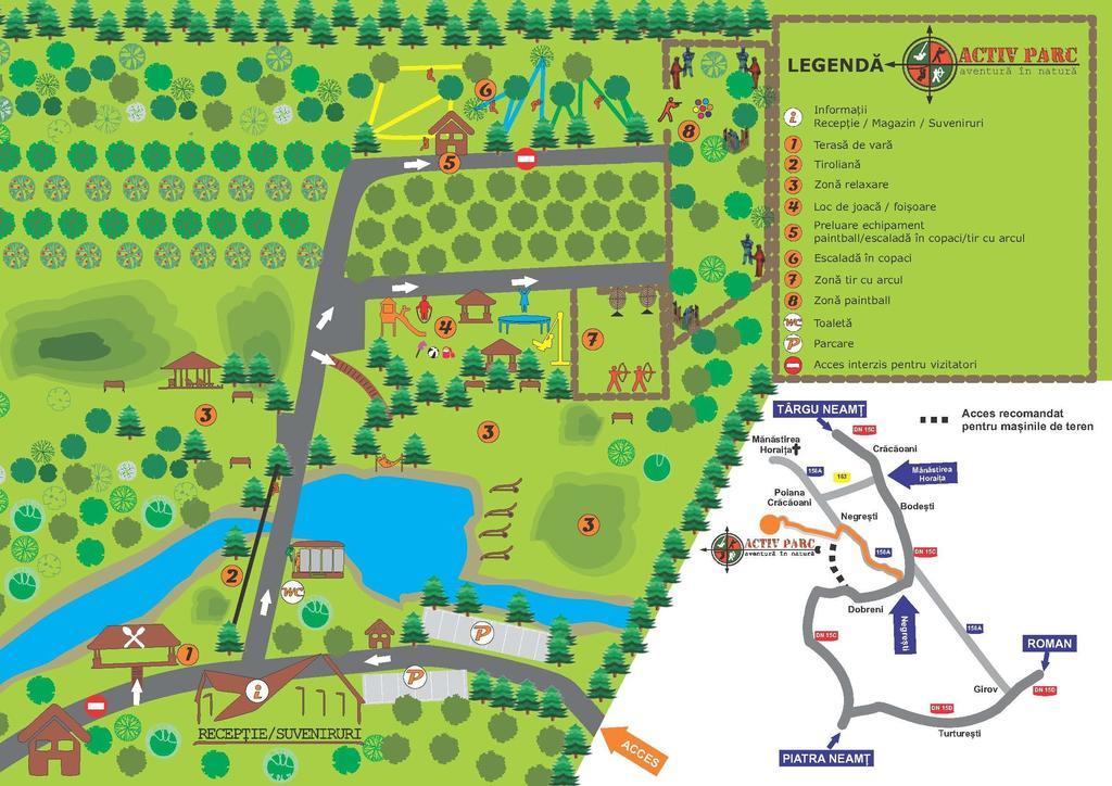 Activ Parc Hotel Negresti Ngoại thất bức ảnh